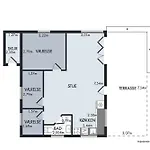 Beautifully Situated Summer House With Sea View Semesterbostad Allinge-Sandvig